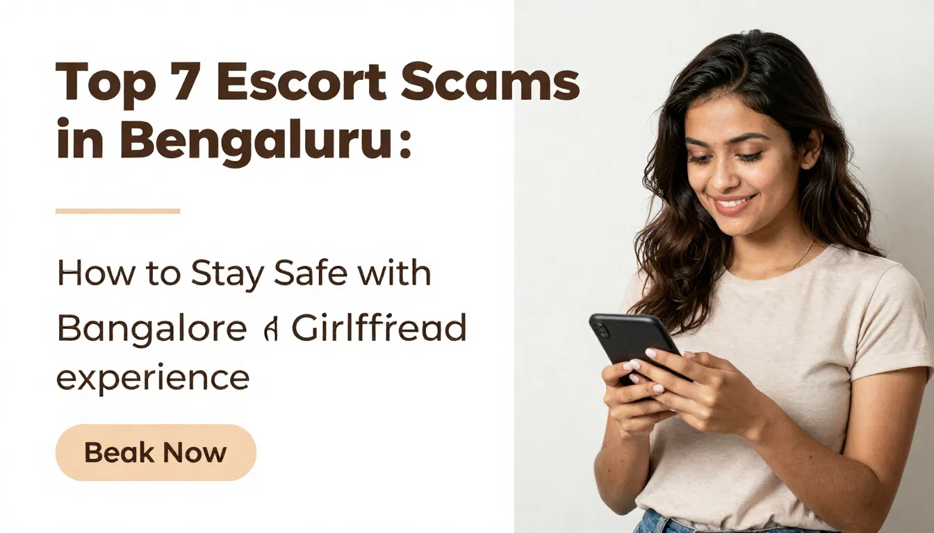 Top 7 Escort Scams in Bengaluru: How to Stay Safe with Bangalore Girlfriend Experience
